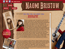 Tablet Screenshot of naomibristow.com